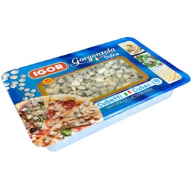 GORGONZOLA CUBETTATO VASCHETTA GR.500